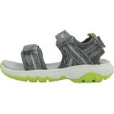 Clarks - Expo Sea - Kindersandalen - Grijs Combi - Zacht Leer