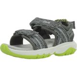 Clarks - Expo Sea - Kindersandalen - Grijs Combi - Zacht Leer