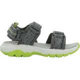 Clarks - Expo Sea - Kindersandalen - Grijs Combi - Zacht Leer