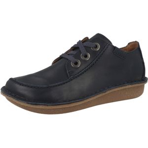 Clarks - Dames - Funny Dream - D - 3 - navy leather - maat 5