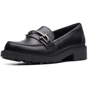 Clarks Dames Orinoco2 Edge Loafer, zwart leder, 39.5 EU
