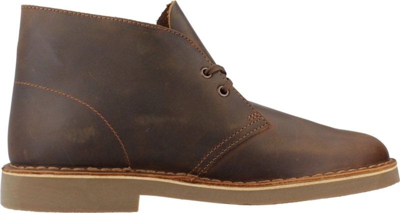 Clarks - 26155481 - Leren Laarzen - Bruin - Casual - Veters