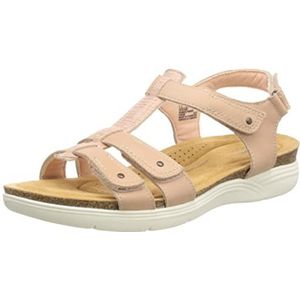 Clarks April Cove Sportsandalen, voor dames, Blush Leather, 35,5 EU, Blush Leather, 35.5 EU