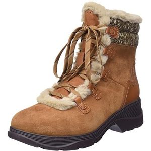 Clarks Aveleigh Edge sneeuwlaarzen voor dames, Dark Tan Suède., 39.5 EU