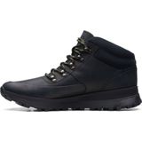 Clarks - atl trek mid - Enkellaarsjes - Zwart - Leer