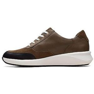 Clarks Un Rio Zip Womens Trainers 5.5 UK donker olijf, Donkere Olijf, 38.5 EU