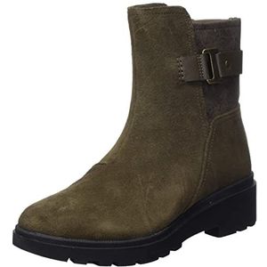 Clarks Dames Calla Mid Fashion Boot, Dark Olive SDE, 40 EU