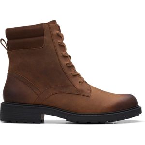 Clarks Orinoco 2 Spice Leren Laarzen In Bruin Snuff Standaard Fit Maat 3, Bruine Snuff, 35.5 EU