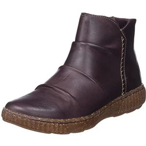 Clarks Dames Caroline Rae Chelsea Boot, Bourgondië Leather, 35,5 EU