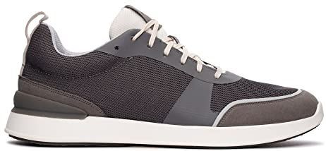 Clarks - LT Lace Sneakers - Grijs - Knit - Casual