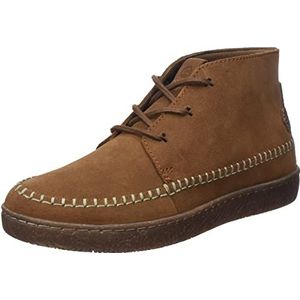 Clarks Hodson Mid, Chukka-laarzen voor heren, cola suède, 39,5 EU, Cola Suede