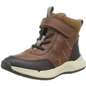 Clarks Jongens Cub Seek K regenboot, tan, 27 EU