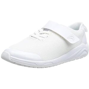 Clarks Aeon Pace K Sneakers voor jongens, wit, 28 EU Breed