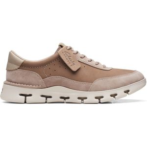 Clarks Nature X One Sneaker - Mannen - Taupe - Maat 7