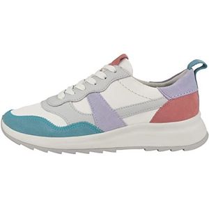 Clarks DashLite Jazz Sneakers voor dames, paars combi, 42 EU, Lilac Combi, 42 EU