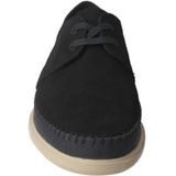 Clarks - Bratton - Nette Schoenen - Blauw - Suède en Textiel