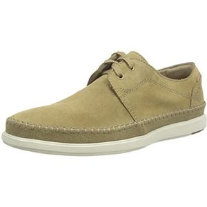 Clarks Bratton Lo Boat Schoen voor heren, zand suède., 40 EU