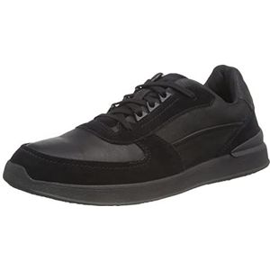 Clarks RaceLite Move sneakers voor heren, zwart, 41,5 EU, zwart, 41.5 EU