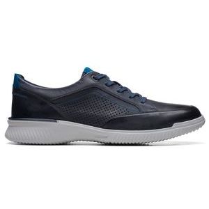 Sneaker Clarks Men Donaway Run Navy Leather-Schoenmaat 41