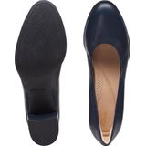 Clarks - Freva 55 - Tennisschoenen - Marineblauw - Blokhak