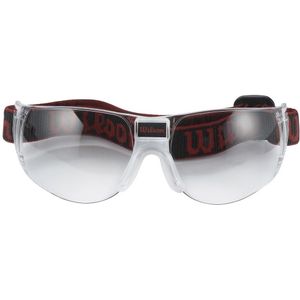 Wilson Uniseks Sportbril voor volwassenen Omni  (Helder/zwart)