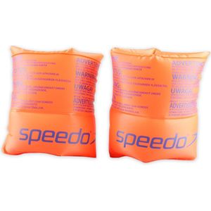 Speedo Kinderen/Kinderen Rollup Zwemarmbanden  (Helder oranje/blauw)