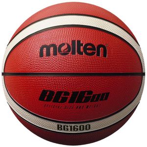Molten 1600 Basketbal (5) (Wit/Tan)