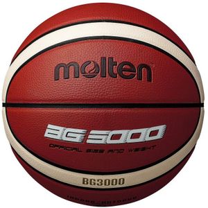 Molten 3000 Basketbal (5) (Bruin/wit)