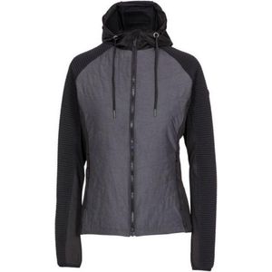 Trespass Dames/dames Grace Sports Full Zip Hoodie (Zwart)