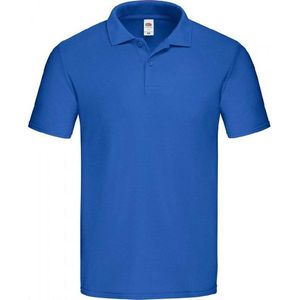 Fruit of the Loom - Heren Origineel Piqué Poloshirt - Koningsblauw