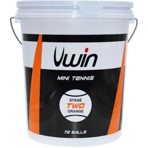 Uwin Stage 2 Tennisballen (Set van 72)  (Oranje)