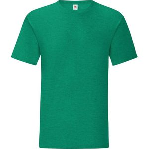 Fruit of the Loom Iconisch T-shirt voor heren (set van 5) (Heide Groen)
