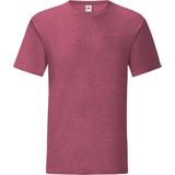 SOLS Heren gemengd T-Shirt met korte mouwen (Heide Bourgogne)