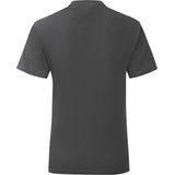 Fruit of the Loom Iconisch T-shirt voor heren (set van 5) (Licht Grafietgrijs)