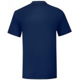 Fruit of the Loom Iconisch T-shirt voor heren (set van 5) (Marine)