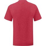 SOLS Dames/dames T-Shirt met Gemengde Korte Mouwen (Heide Rood)