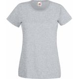 Fruit Of The Loom Sofspun T-shirt met korte mouwen voor kinderen (Heather Grijs)