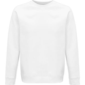 SOLS Unisex Adult Space Organic Raglan Sweatshirt (Wit)
