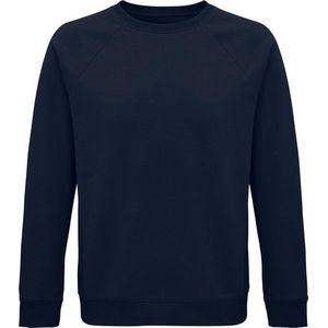 SOLS Unisex Adult Space Organic Raglan Sweatshirt (Franse marine)