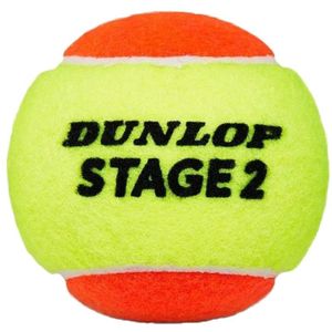 Dunlop Mini tennisballen onder lage druk (pak van 60)  (Oranje)