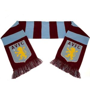 Aston Villa FC Winter Sjaal  (Claret Rood/Blauw)