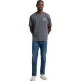 Superdry Vintage Slim Straight Spijkerbroek Blauw Man