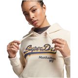 Superdry Dames Trui Sparkle hoodie met grafisch logo