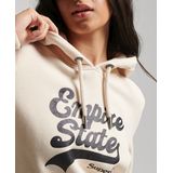 Superdry Dames Trui Sparkle hoodie met grafisch logo