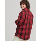 Superdry - Vintage Borg Check - Overhemd - Geruit - Wolmix