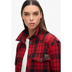 Superdry - Vintage Borg Check - Overhemd - Geruit - Wolmix
