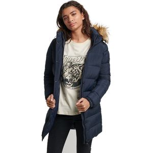 Superdry - Vintage Hooded Mid Layer - Jas - Blauw
