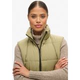 Superdry - W5011249A - Gilet - Groen - Polyester - Casual