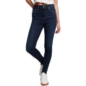 Superdry Vintage High Rise Skinny Spijkerbroek Blauw Vrouw