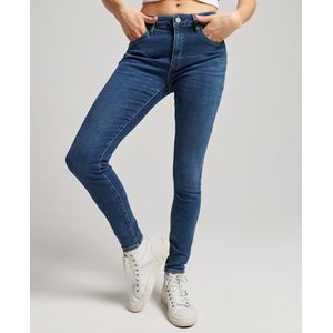 Superdry Dames Vintage skinny jeans van biologisch katoen met middelhoge taille